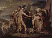 James Barry King Lear mourns Cordelia death oil painting artist